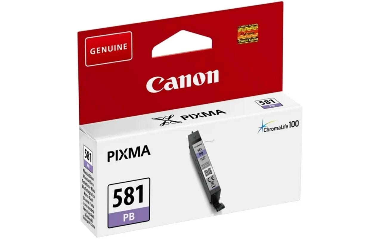 Canon Tintenpatrone CLI-581, photo blue – für Inkjetdrucker/Multifunktionsgeräte