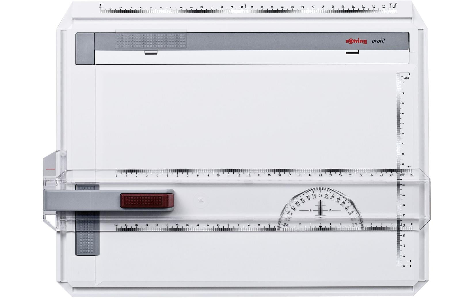 Rotring Zeichenbrett Profil – A4, 210 × 297 mm, grau, weiss