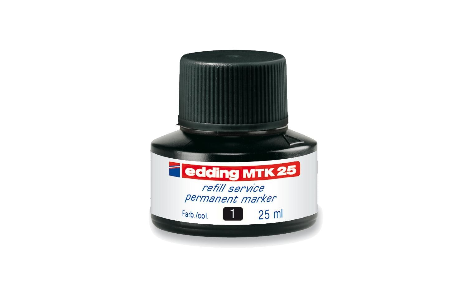 Edding Marker-Nachfüllung MTK 25 für EDDING No.1, 21, 22 + 6 weitere – wasserfest, lichtbeständig