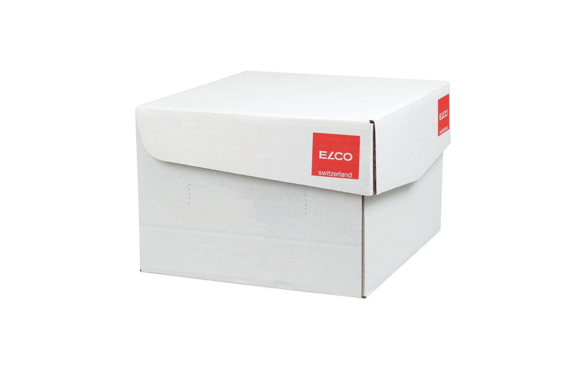 Elco Couvert C5, Fenster links, Haftklebung, weiss, 120 g/m² – 500 Stk.