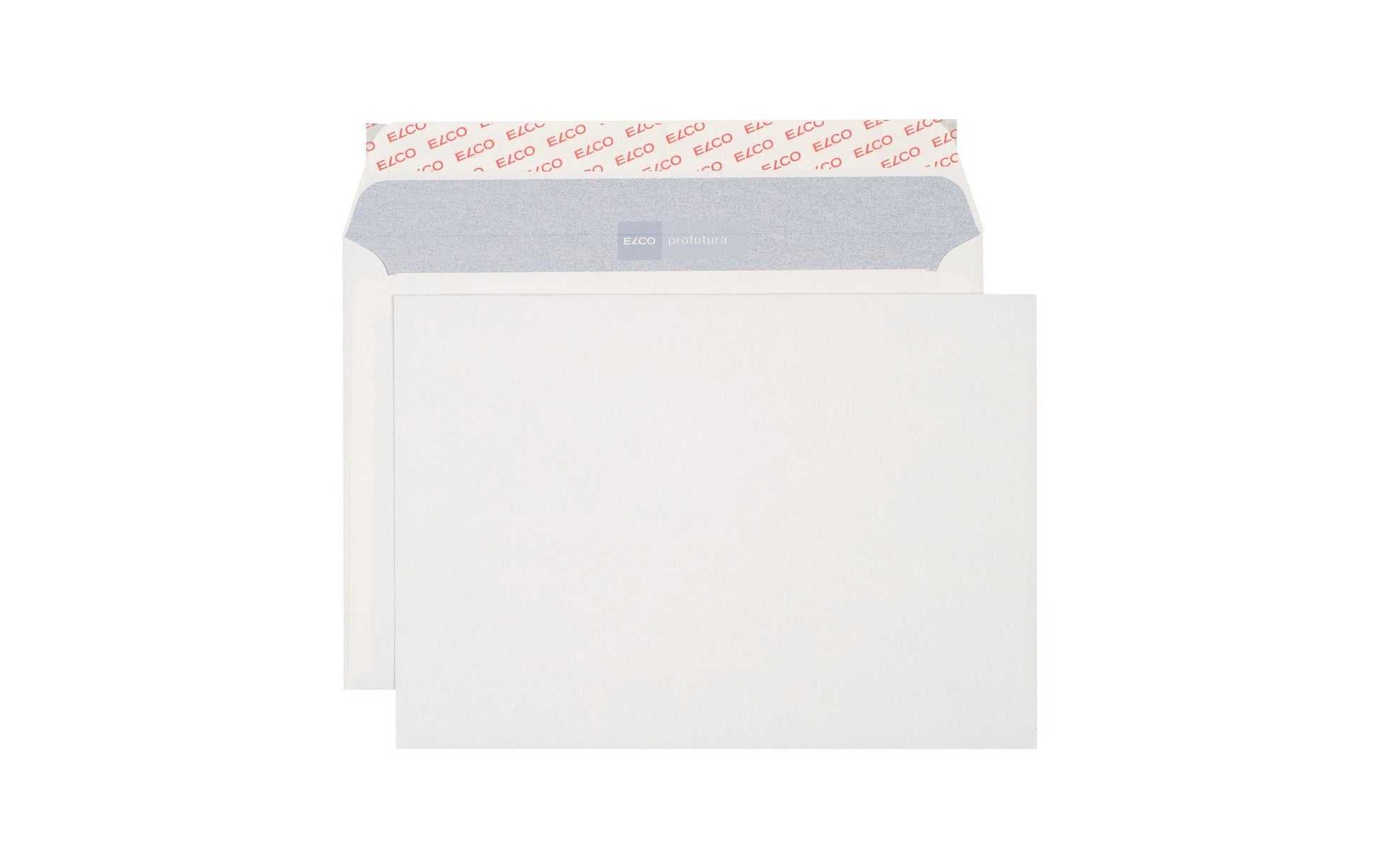 Elco Couvert B5, ohne Fenster, selbstklebend, naturweiss, 100 g/m², mit Innendruck – 500 Stk.