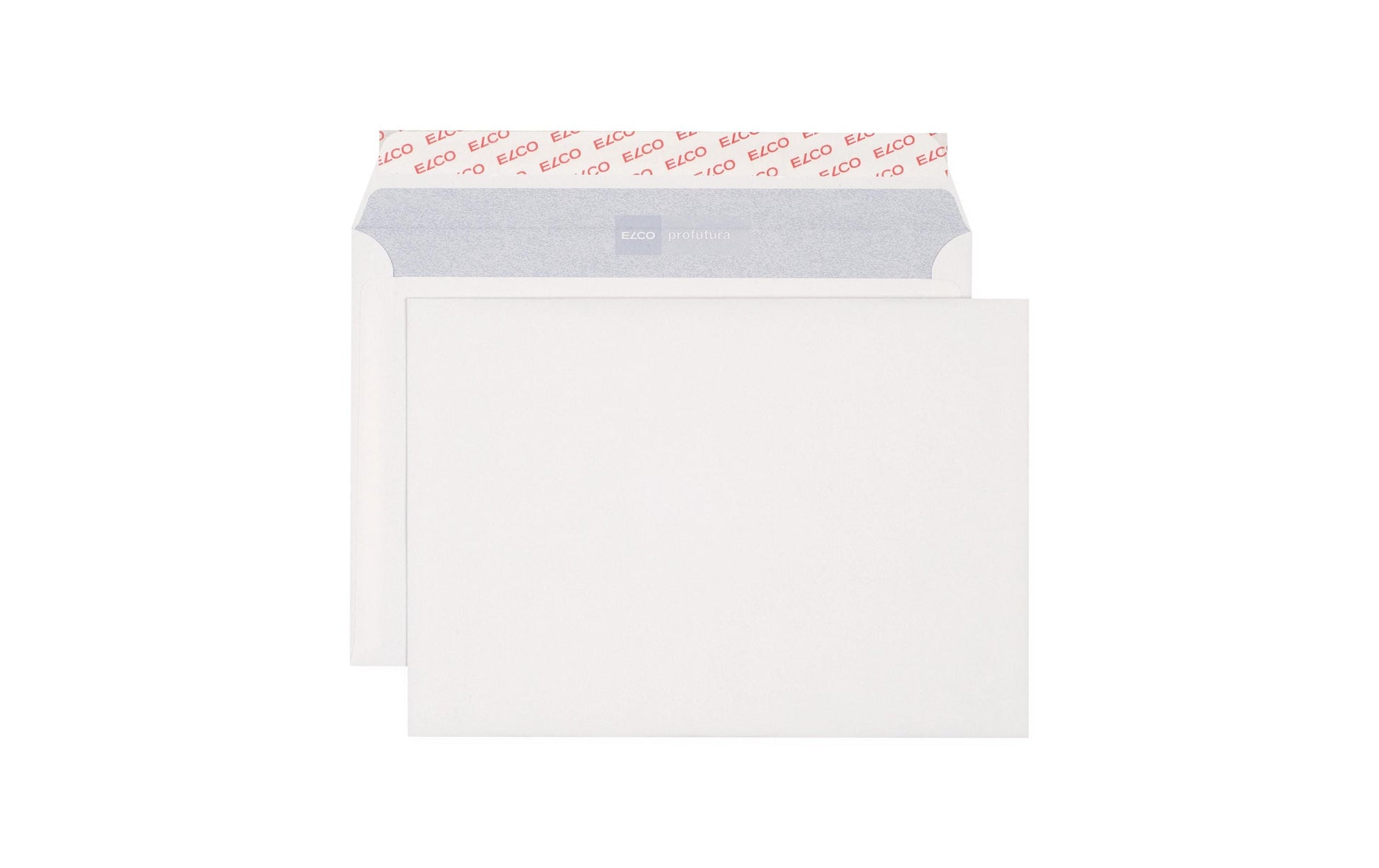 Elco Couvert C5 (229 × 162 mm), ohne Fenster, haftklebend (Optifix), naturweiss, 100 g/m² – 500 Stk.