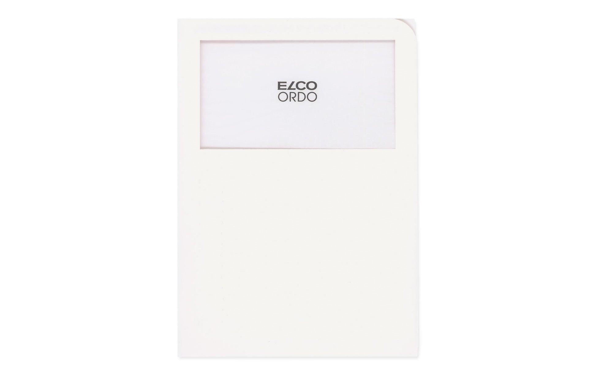 Elco Ordo Classico Sichtmappe A4, Weiss, Papier, 100er-Pack