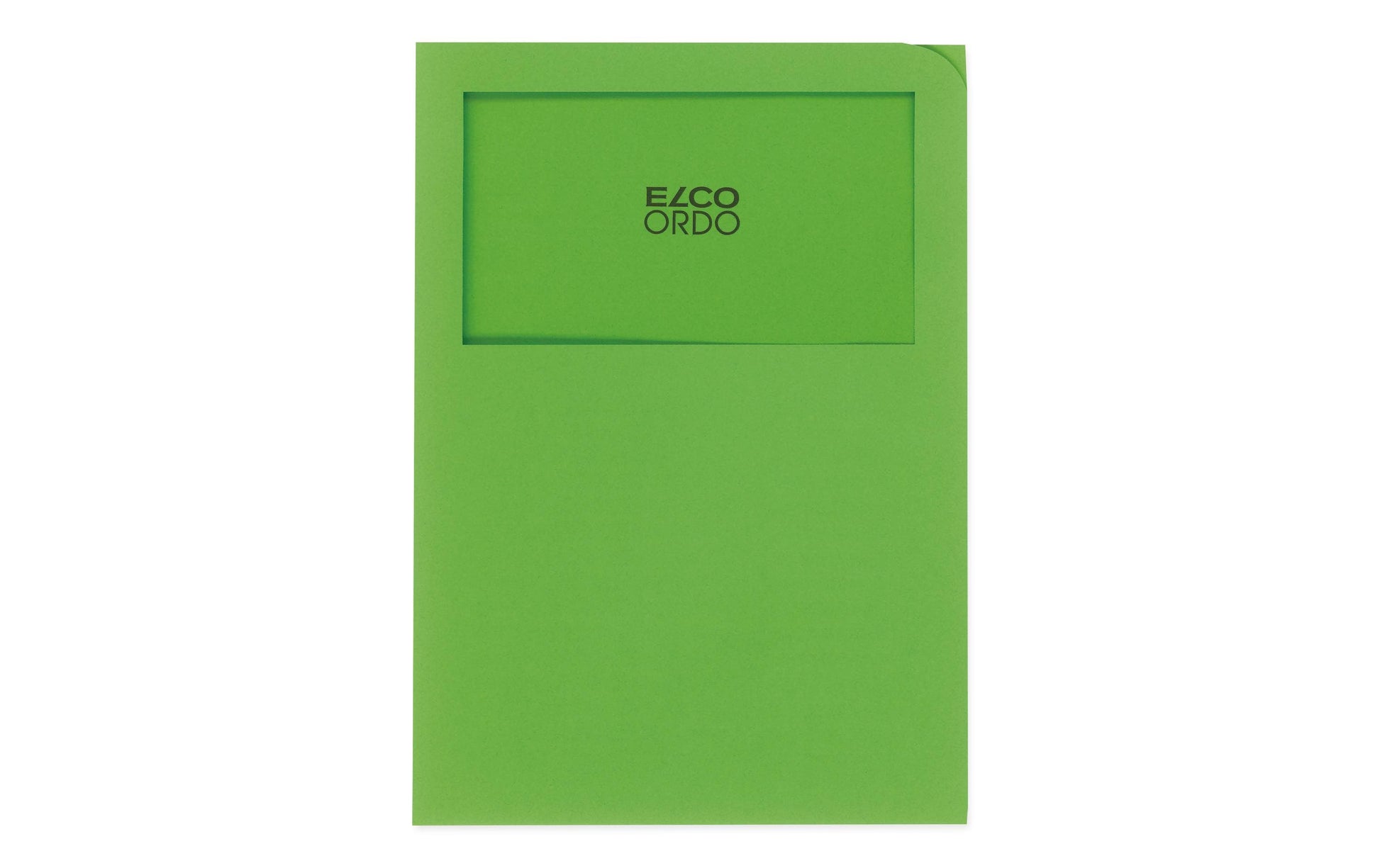 Elco Sichtmappe A4 – intensivgrün, Papier, 100er-Pack