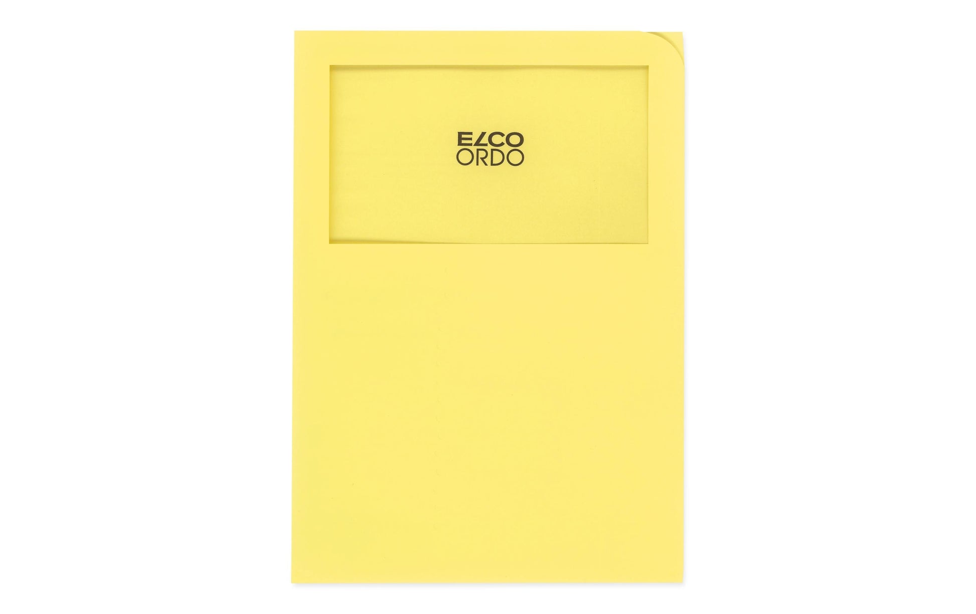 Elco Ordo Classico Sichtmappe A4 – 100 Hüllen, Gelb, Papier