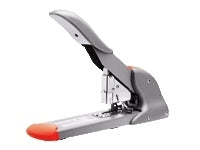 Rapid HD210 – Blockhefter, 210 Blatt, Metallmechanik, verstellbarer Papieranschlag, Einlegetiefe 66 mm, Silber
