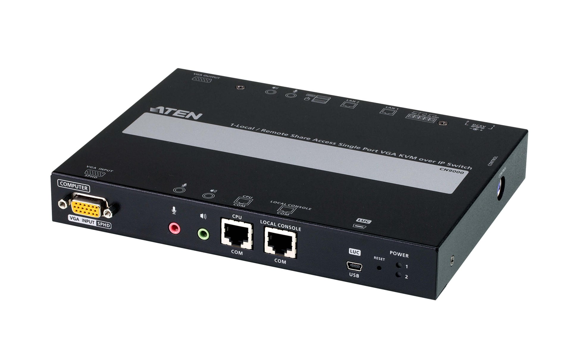 ATEN CN9000 – KVM-Switch, VGA/USB 2.0/RJ-45, WUXGA (1920 × 1200)