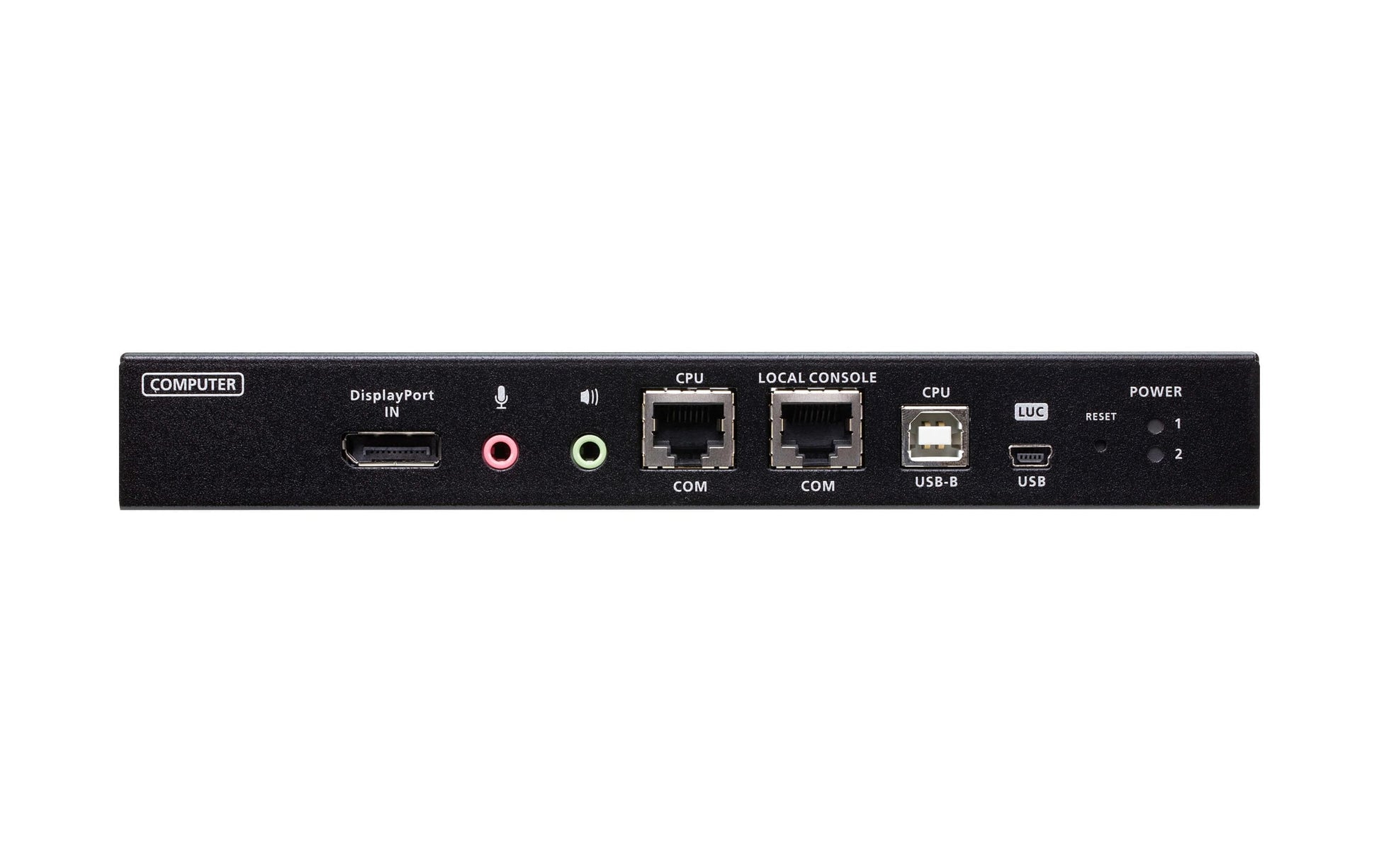ATEN CN9950 – KVM-Switch, DisplayPort/USB 2.0/RJ-45/3,5 mm Audio, 4K DCI (4096 × 2160), KVM über IP