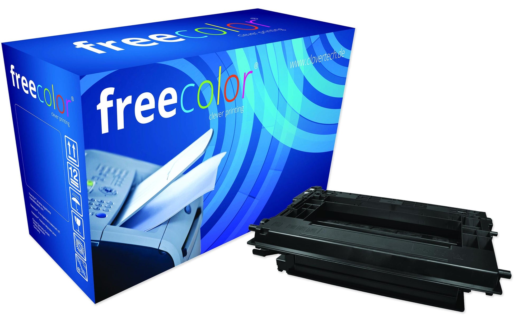 Freecolor Toner CF237 – schwarz, 11000 Seiten – für HP LaserJet Enterprise M608 DN