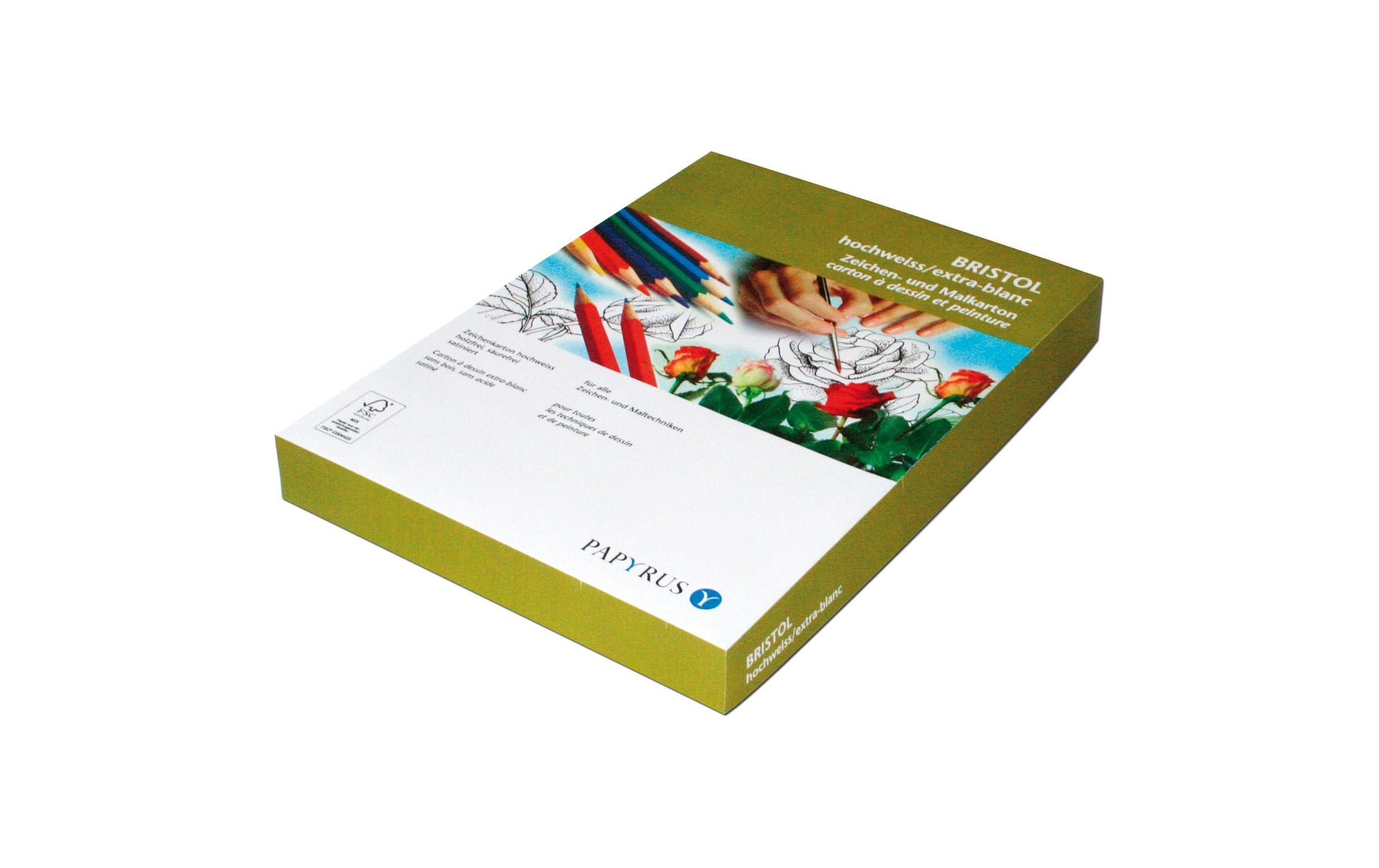 Papyrus Edelkarton Weiss – A4, 240 g/m², 250 Blatt