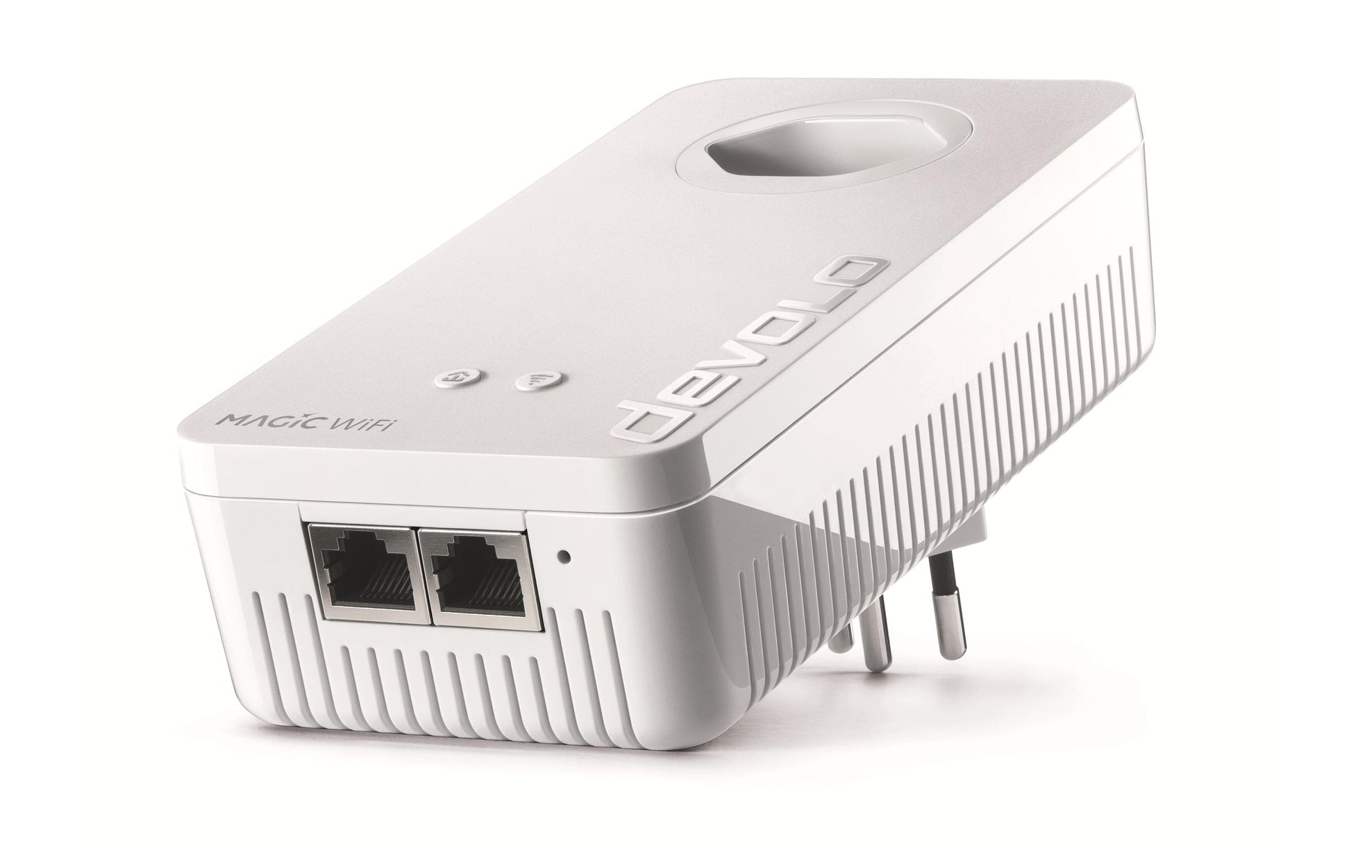 Devolo Magic 2 Wi‑Fi next – Powerline Adapter – 2400 Mbit/s, Wi‑Fi 5 (802.11ac), 2× 1G RJ‑45