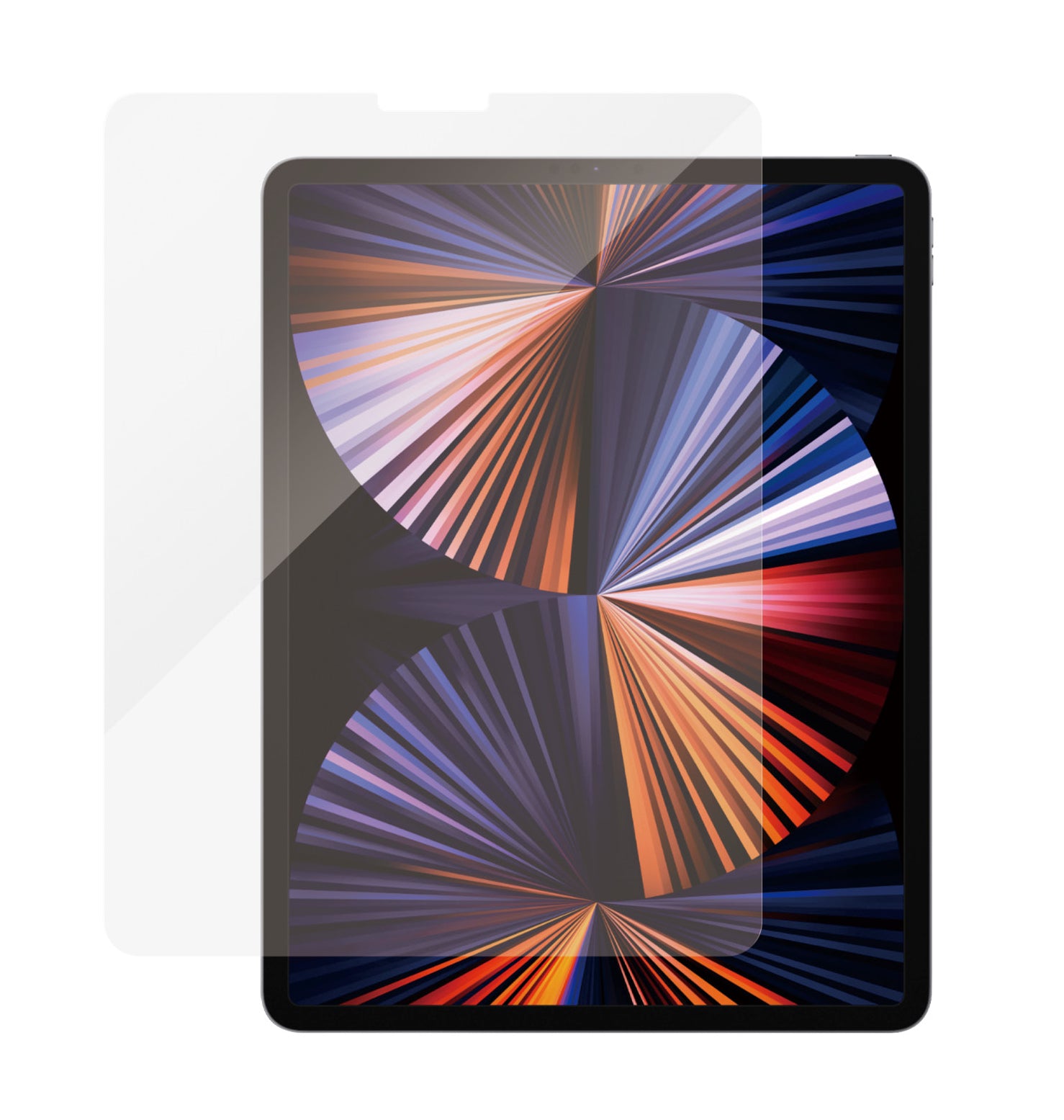 PanzerGlass Displayschutz (Panzerglas), Ultra‑Wide Fit – für iPad Pro 12.9 (2018/2020/2021) und andere