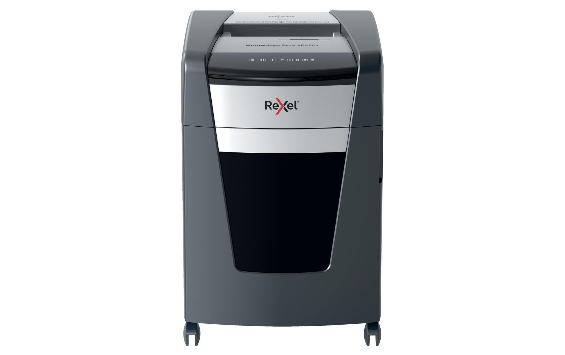 Rexel Momentum Extra XP420+ – Aktenvernichter, DIN P-4, Partikelschnitt 4 × 35 mm, 20 Blatt, 60 l, A4