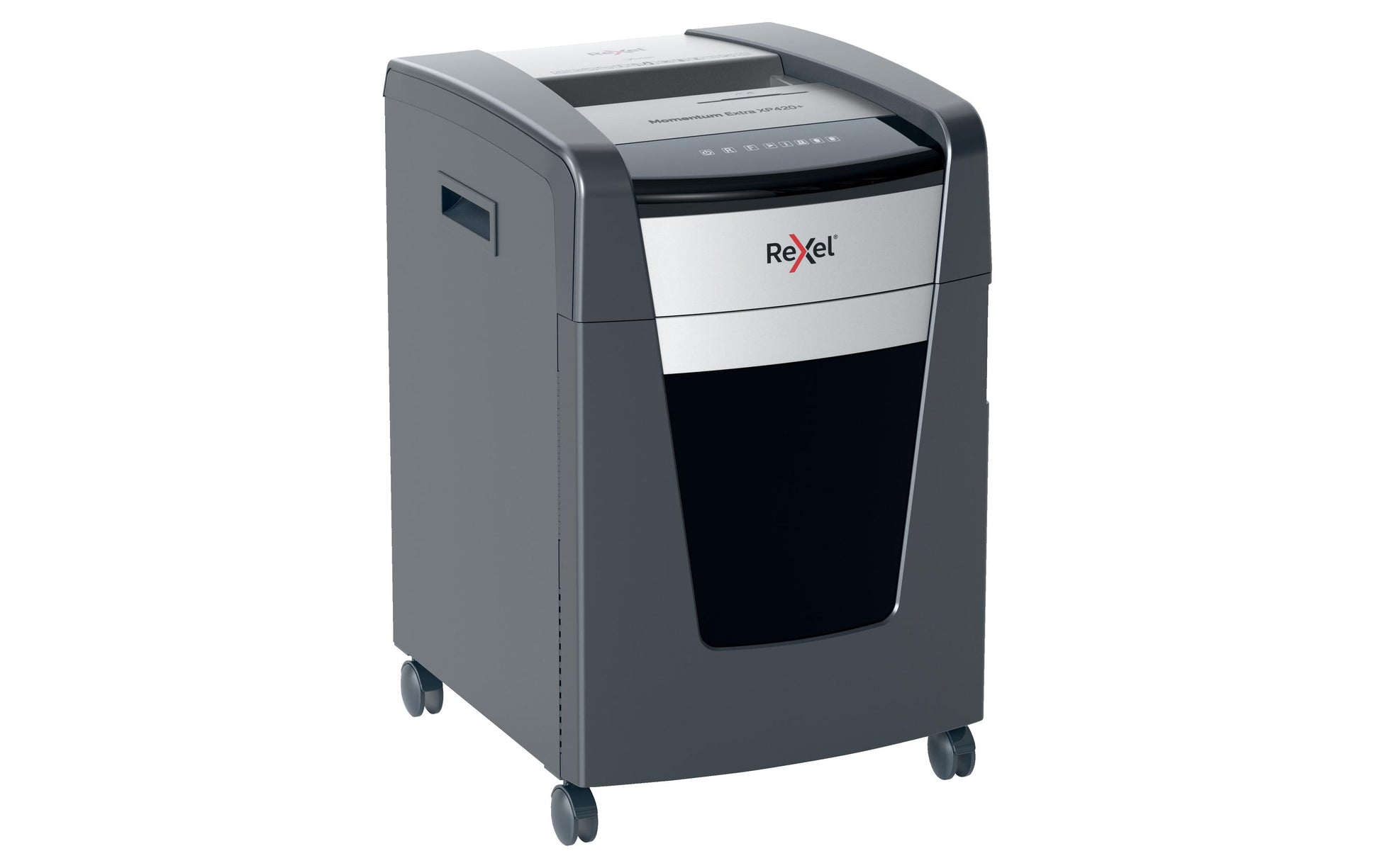 Rexel Momentum Extra XP420+ – Aktenvernichter, DIN P-4, Partikelschnitt 4 × 35 mm, 20 Blatt, 60 l, A4