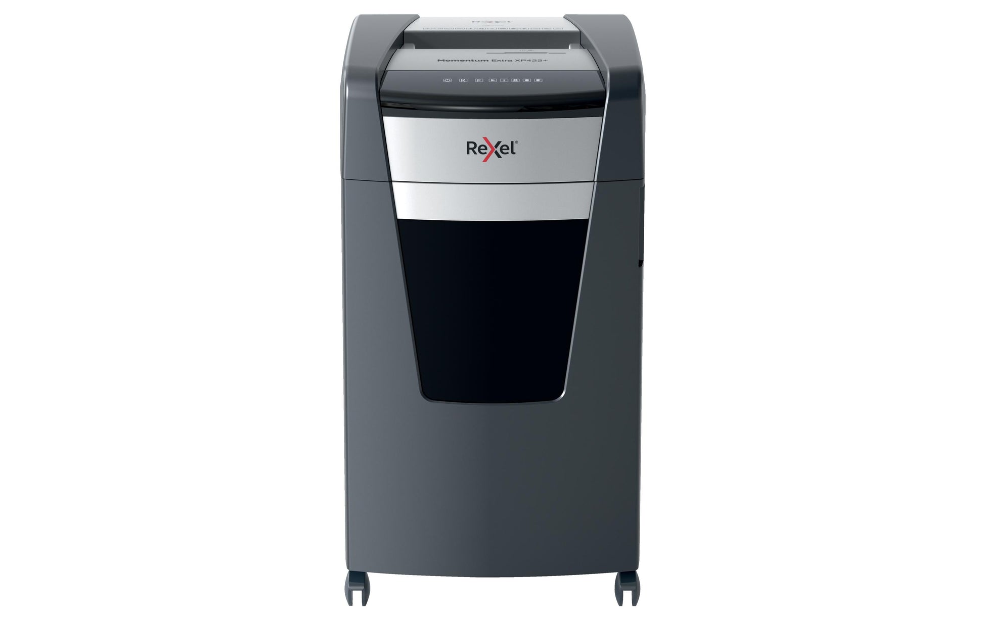 Rexel Momentum XP422+ – Aktenvernichter, DIN P-4, Partikelschnitt 4 × 35 mm, 22 Blatt, 85 l, A4