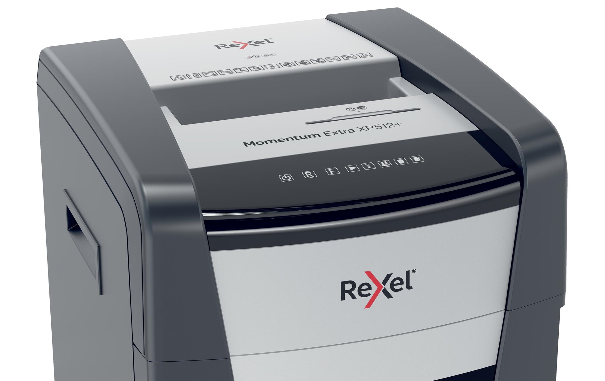 Rexel Momentum XP512+ – Aktenvernichter, DIN P-5, Mikroschnitt 2 × 15 mm, 12 Blatt, 45 l, A4