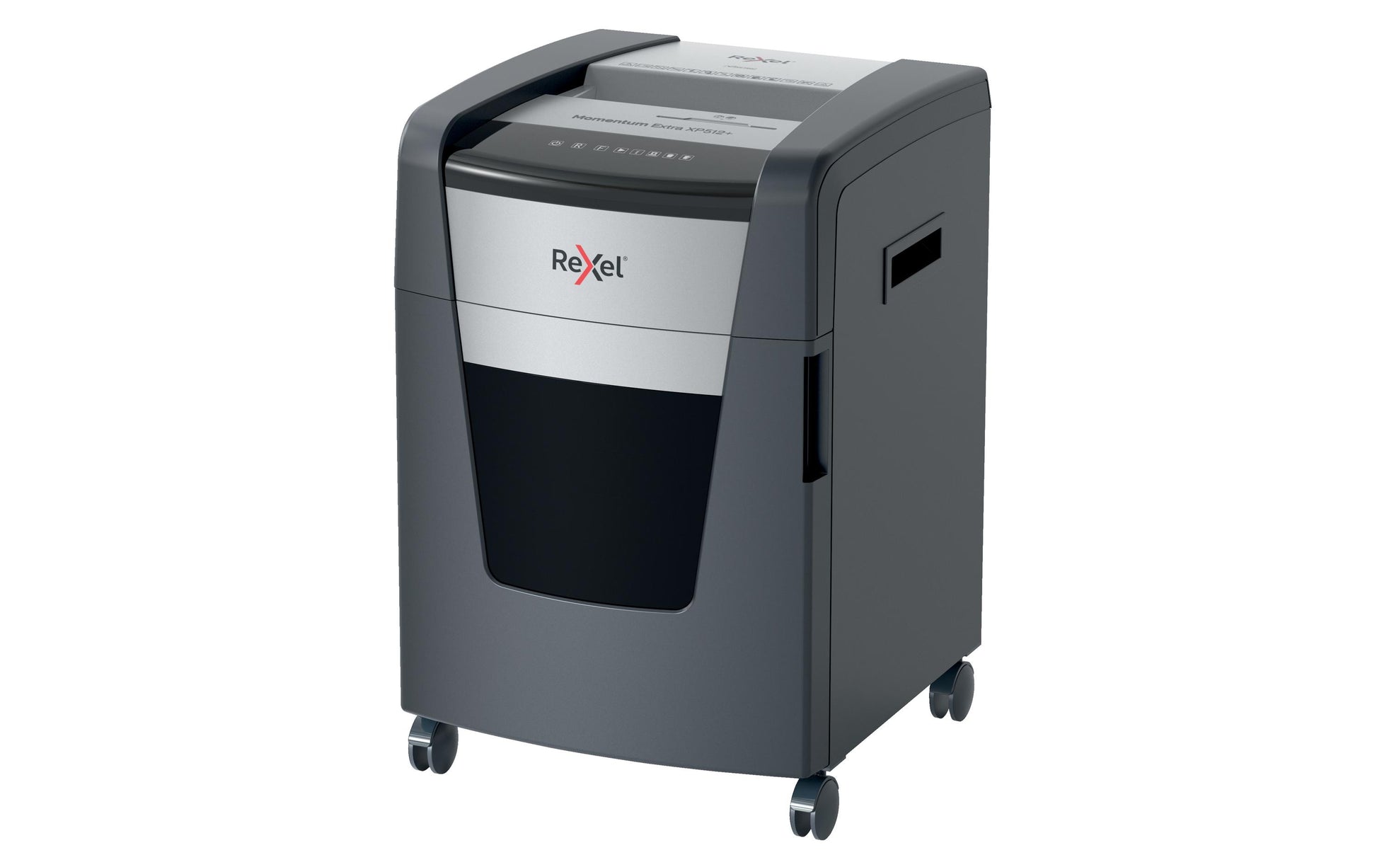 Rexel Momentum XP512+ – Aktenvernichter, DIN P-5, Mikroschnitt 2 × 15 mm, 12 Blatt, 45 l, A4