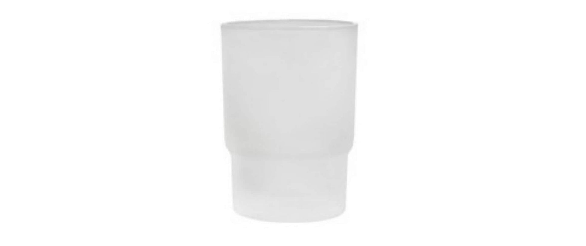 Biasca Zahnputzbecher Ersatzglas – Ø5,8×9,6 cm, Glas, Transparent