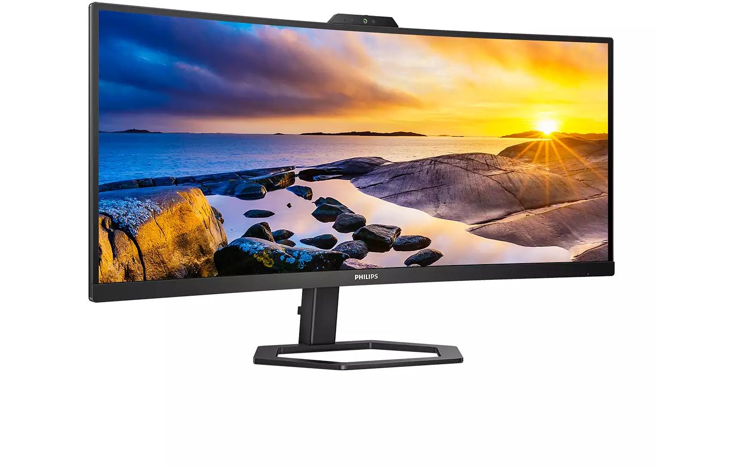 Philips 34E1C5600HE/00 – Monitor, 34", VESA 100 × 100, Schwarz