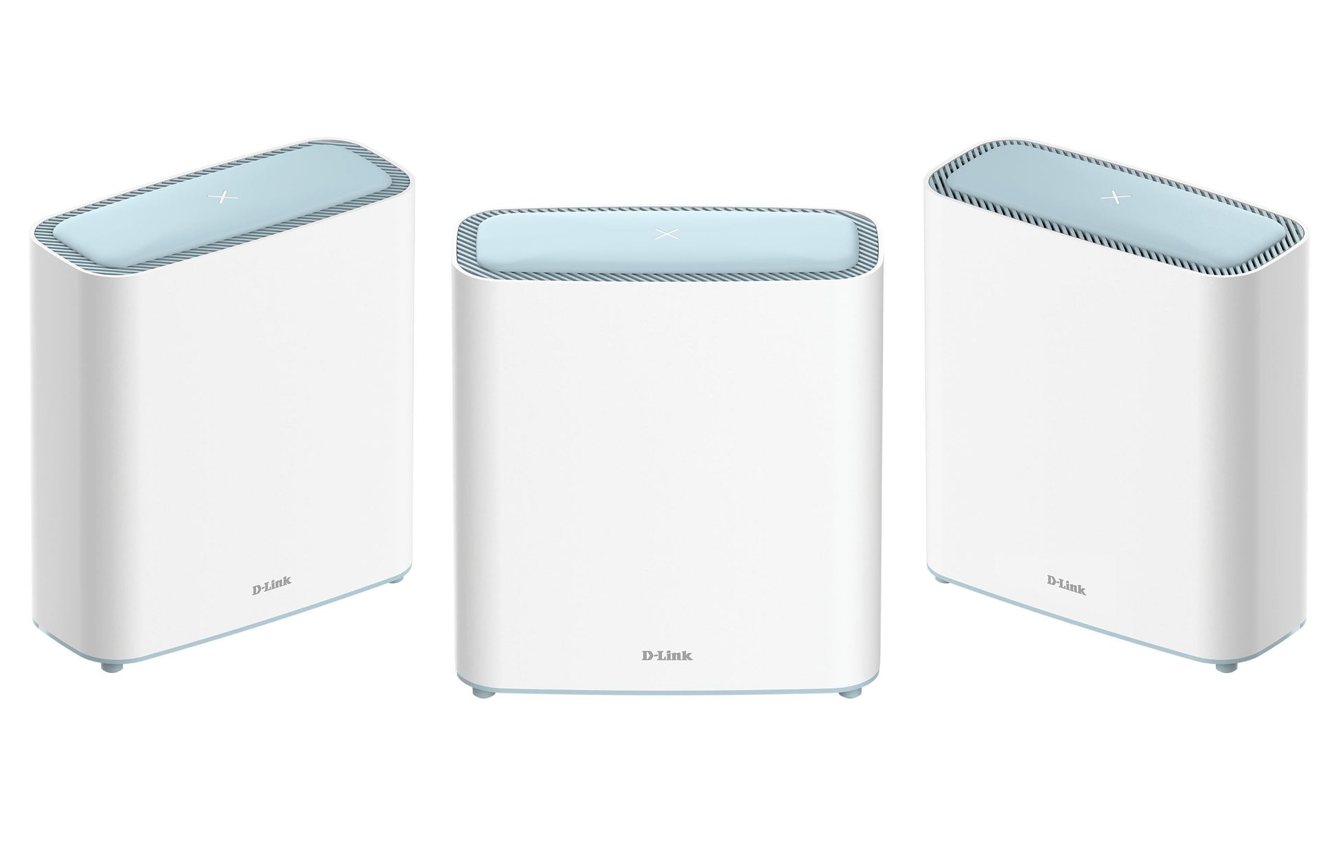 D-Link M32-3 EaglePro – Mesh-WLAN-System (3er-Set), Wi-Fi 6, Dual-Band (2,4/5 GHz), AX3200, 2× GbE, Weiss