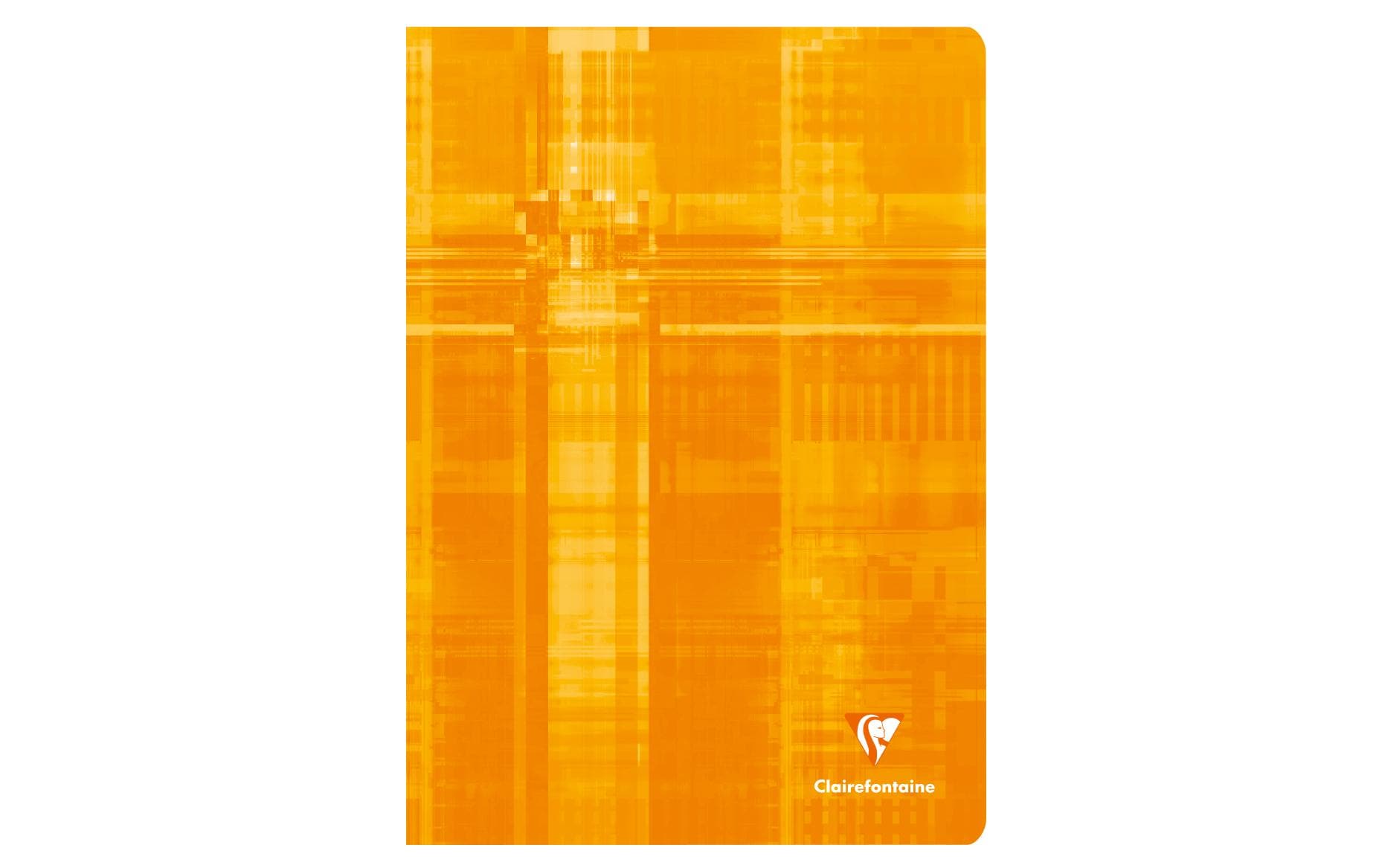 Clairefontaine Notizheft, A4, blanko, Klammerheftung, Karton, 80 Seiten, 90 g/m² – farbig sortiert