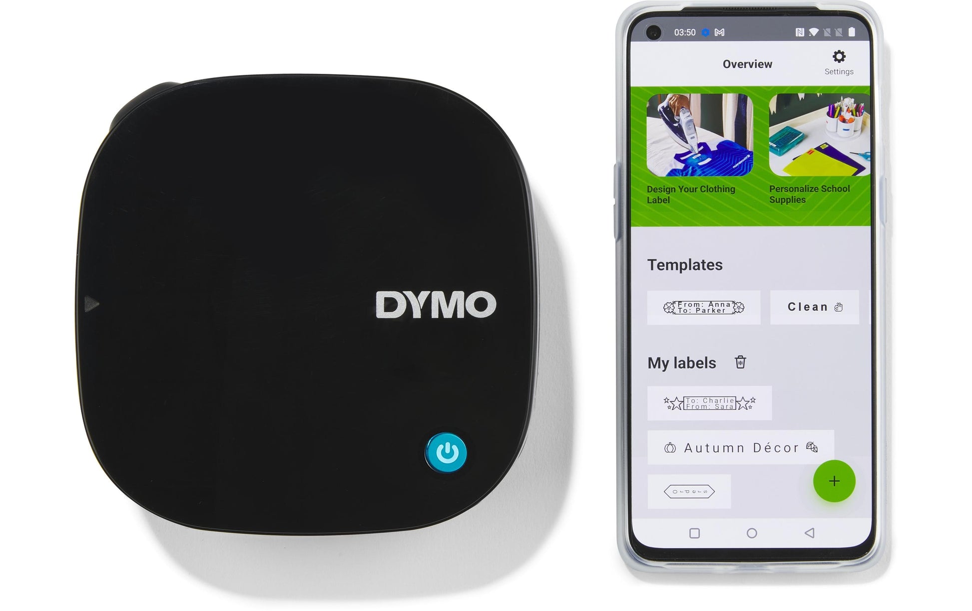 DYMO LetraTag LT 200B – Beschriftungsgerät, für LT-Bänder, Bluetooth