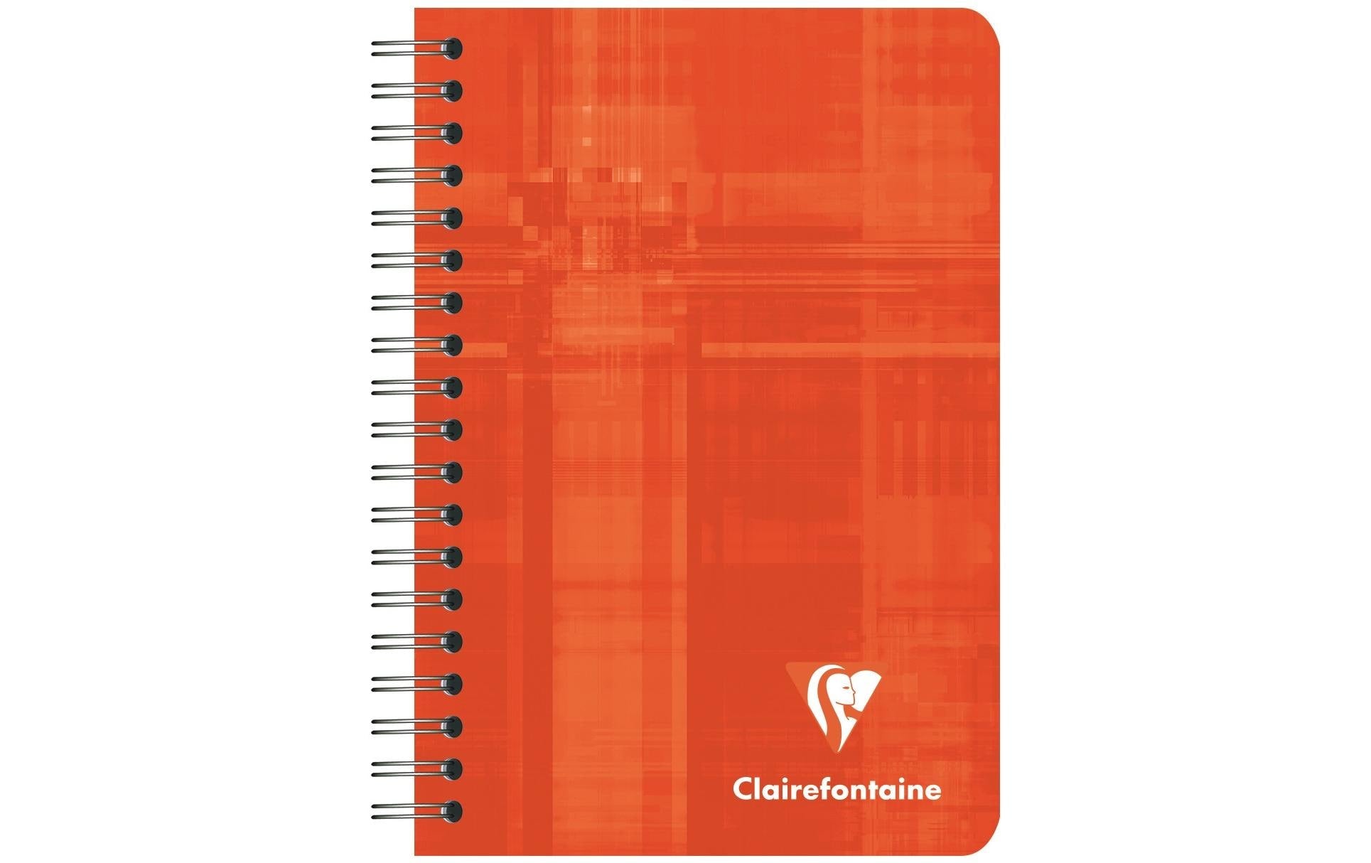 Clairefontaine Spiralblock, 95 × 140 mm, kariert, Spiralbindung, Karton, 50 Blatt, 50 g/m² – sortiert