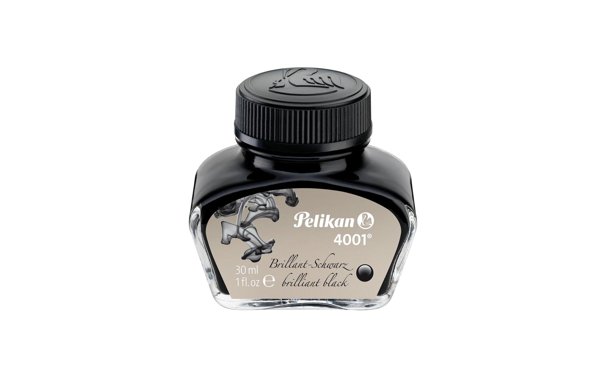 Pelikan Tintenglas 4001 – Schwarz, geruchsarm, 30 ml