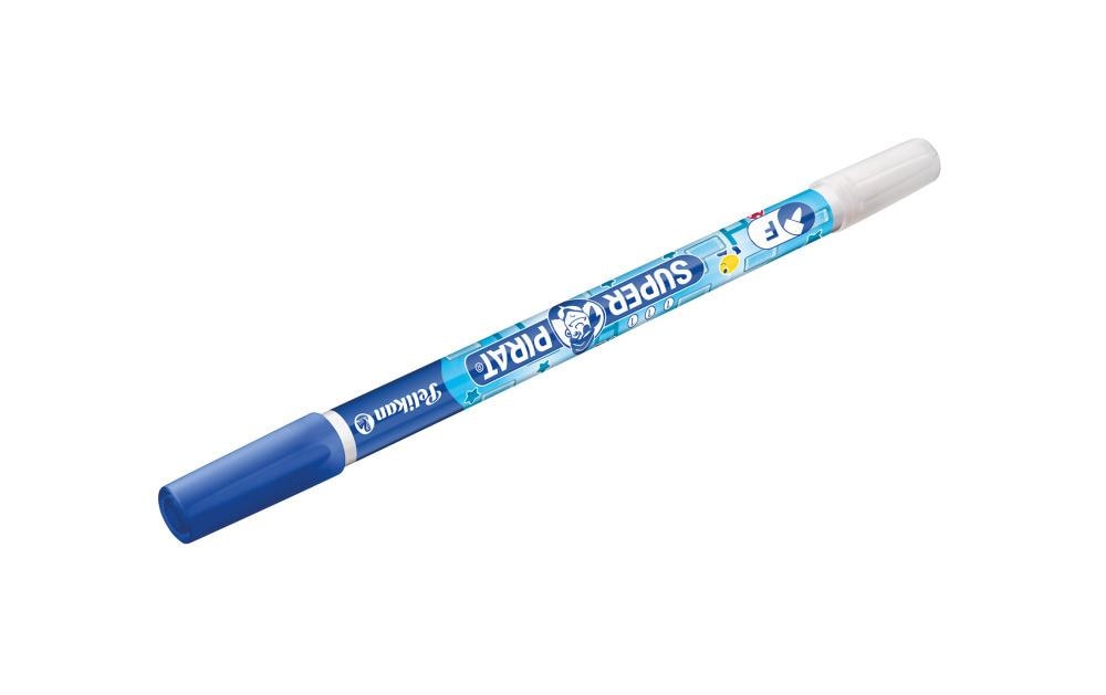 Pelikan Super Pirat Tintenlöscher – fein (F), blau, 50 Stk.