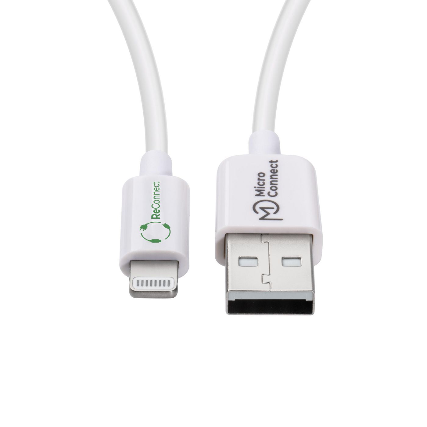 Microconnect Kabel – Lightning auf USB‑A 2 m – für iPhone/iPad
