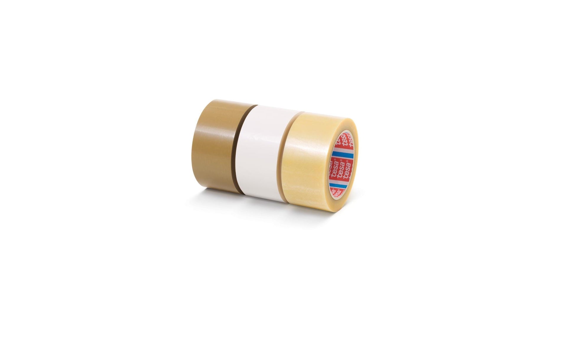 tesa Klebeband – 25 mm × 66 m, braun, extra stark