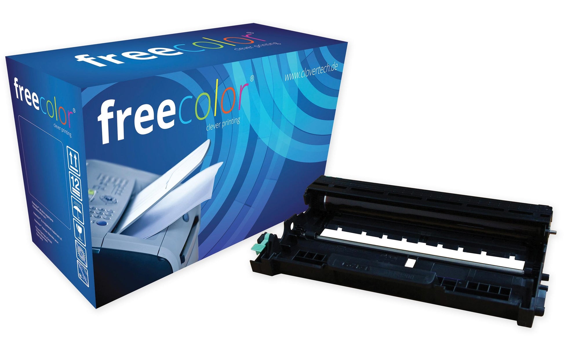 Freecolor DR2200 – Bildtrommel – 12000 Seiten – für Brother DCP-7055, DCP-7060D, HL-2240 und andere
