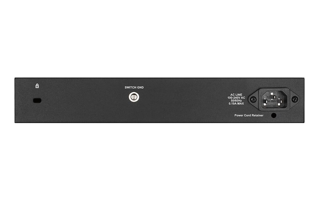 D-Link DGS-1210-10 – Managed Switch – 8×GbE, 2×SFP, L2, 1U, 19" Rack