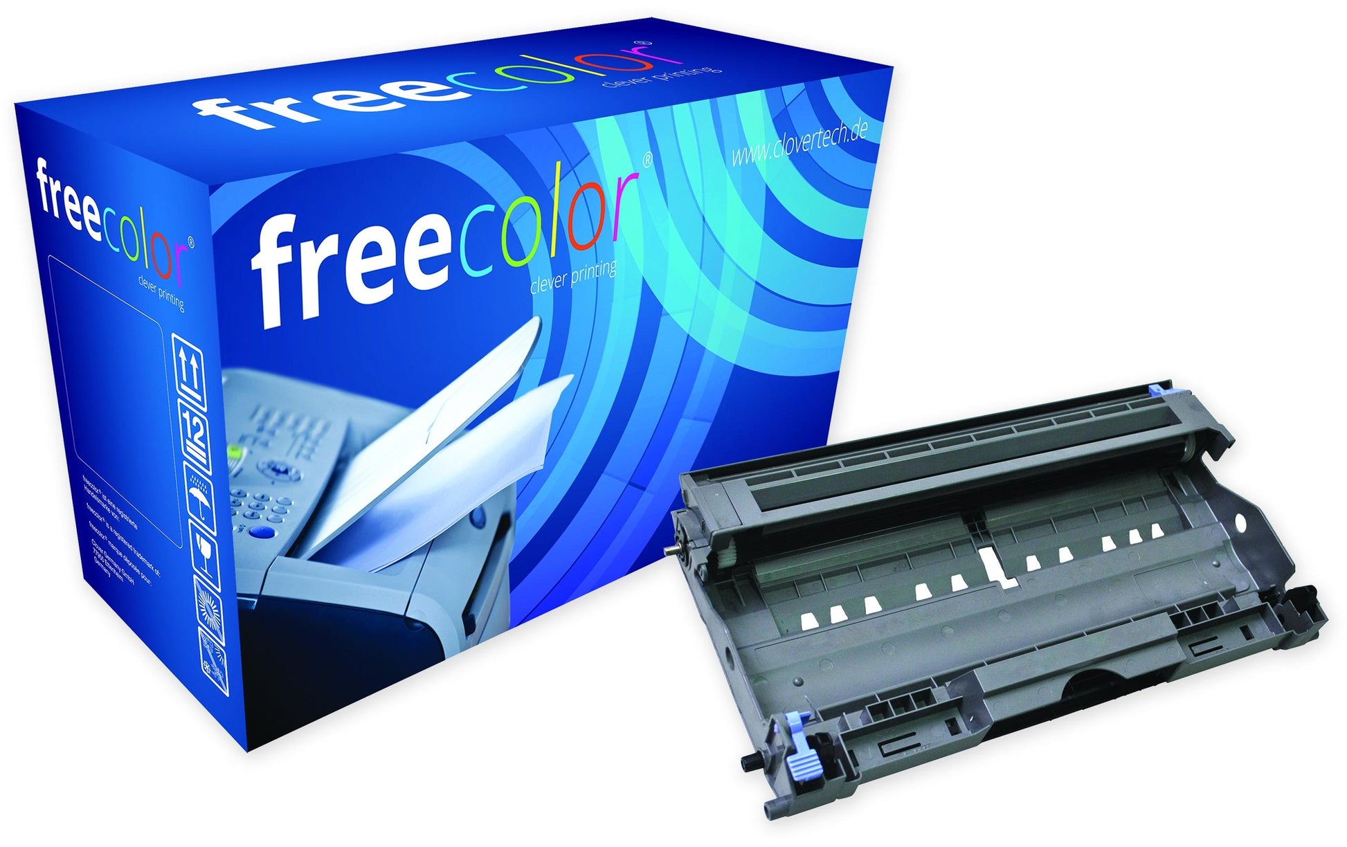 Freecolor Kompatibel - Bildtrommel - Schwarz - DR2000 - für Brother HL-2030/2040 - 12'000 Seiten