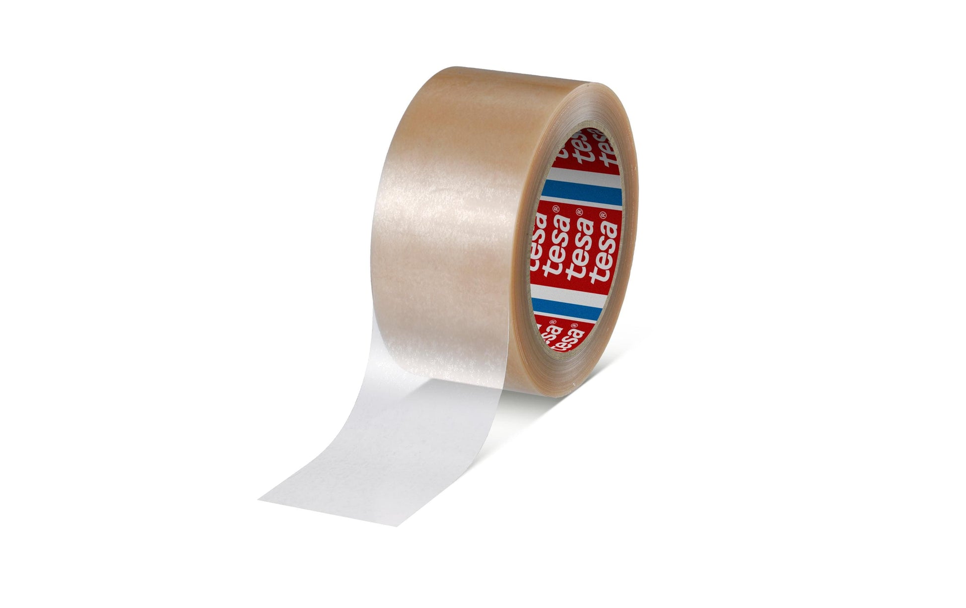tesa Klebeband – 25 mm × 66 m, braun, extra stark