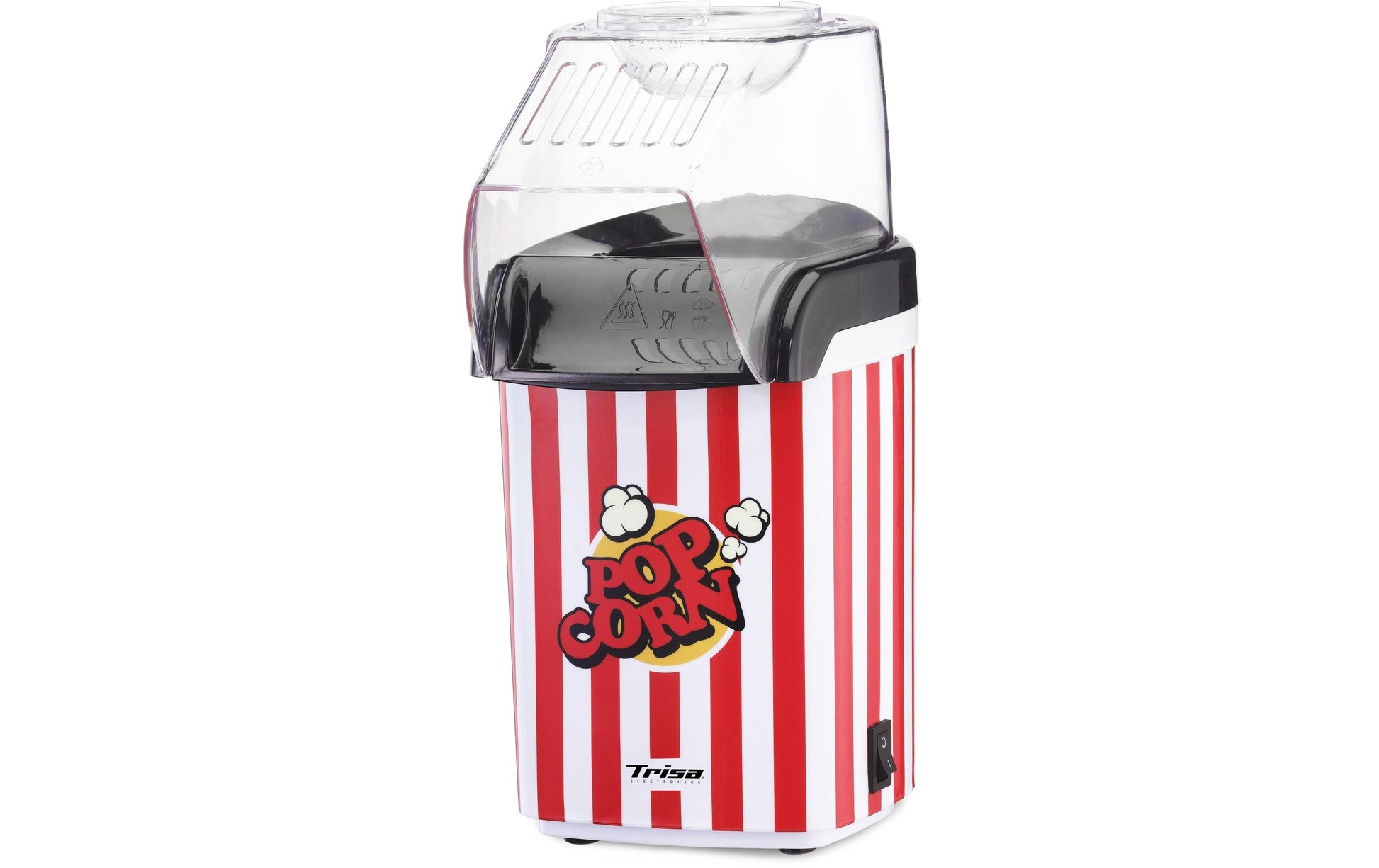 Trisa Popcornmaschine 7771.9245 – 1200 W – Rot/Weiss