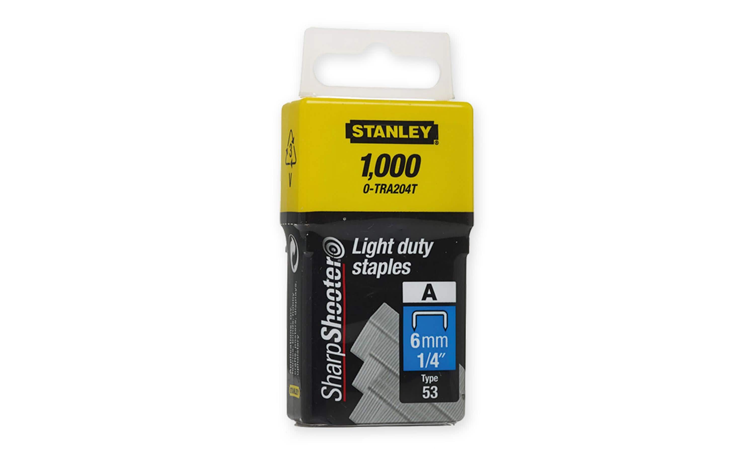 Bostitch Tackerklammern – Typ A, 6 mm – für TR45