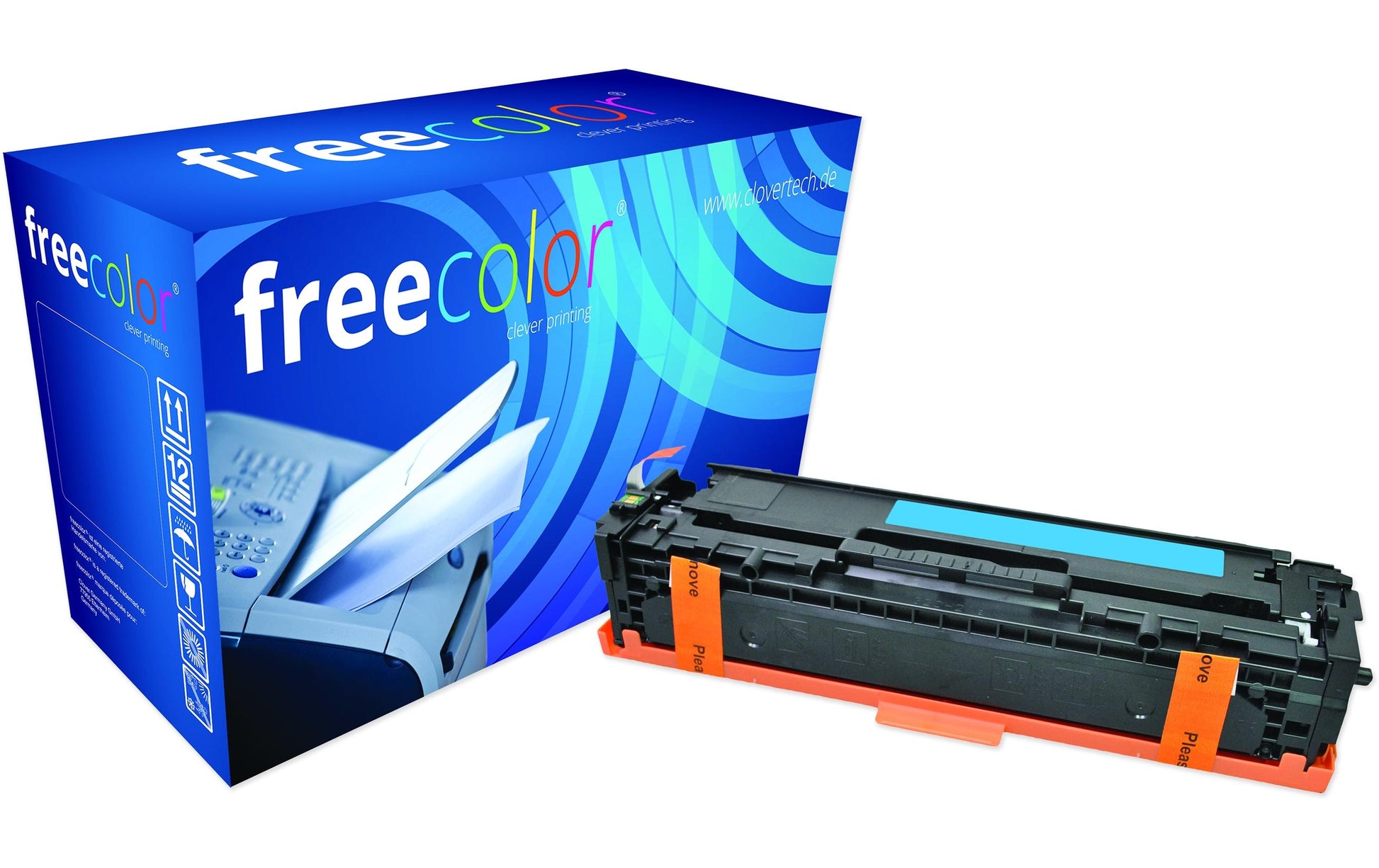 Freecolor Toner CF210 – cyan, 1800 Seiten – für HP LaserJet Pro 200 Color M251, Canon Toner 731