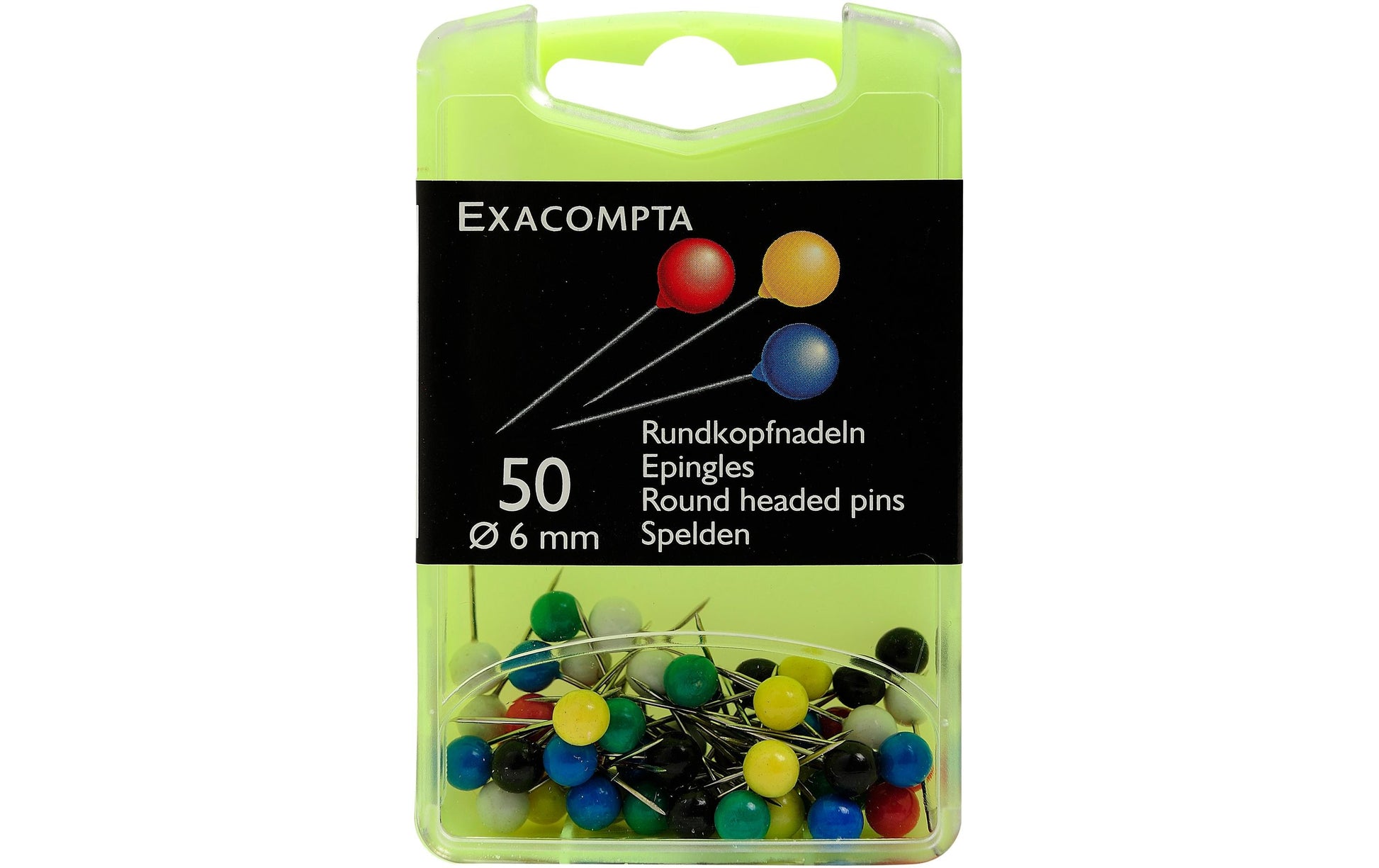 Exacompta Reisszwecke 14375E – 50 Stück