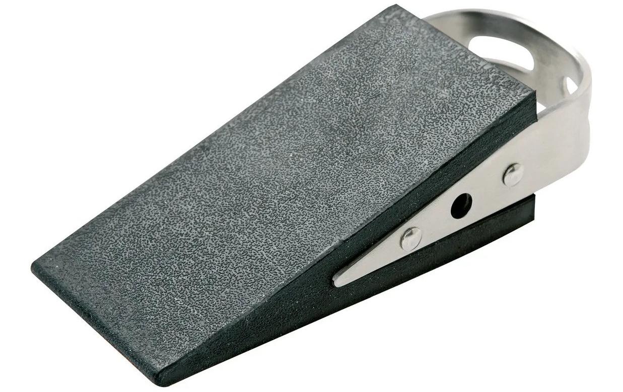 Westcott Türstopper – schwarz – 50 × 120 × 30 mm