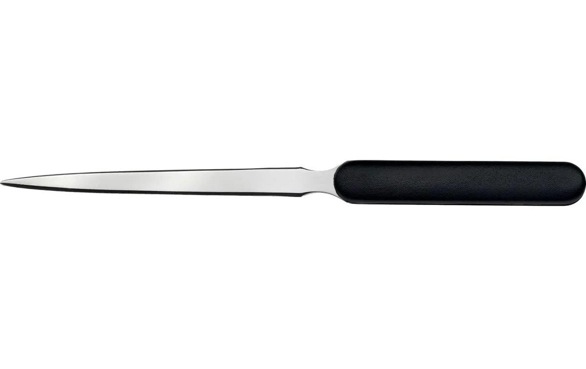 Westcott Brieföffner 190 mm, Edelstahlklinge, Kunststoffgriff, gummiert, schwarz