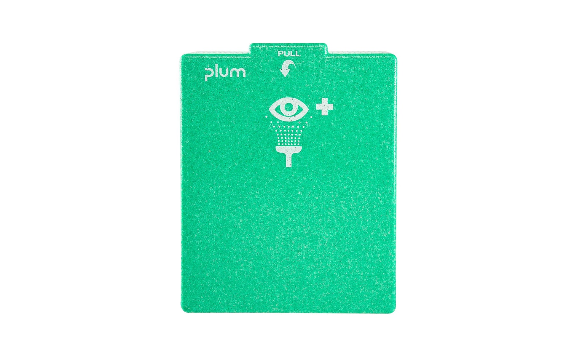 PLUM Wandbox – leer, 28 × 11 × 23 cm, hellgrün