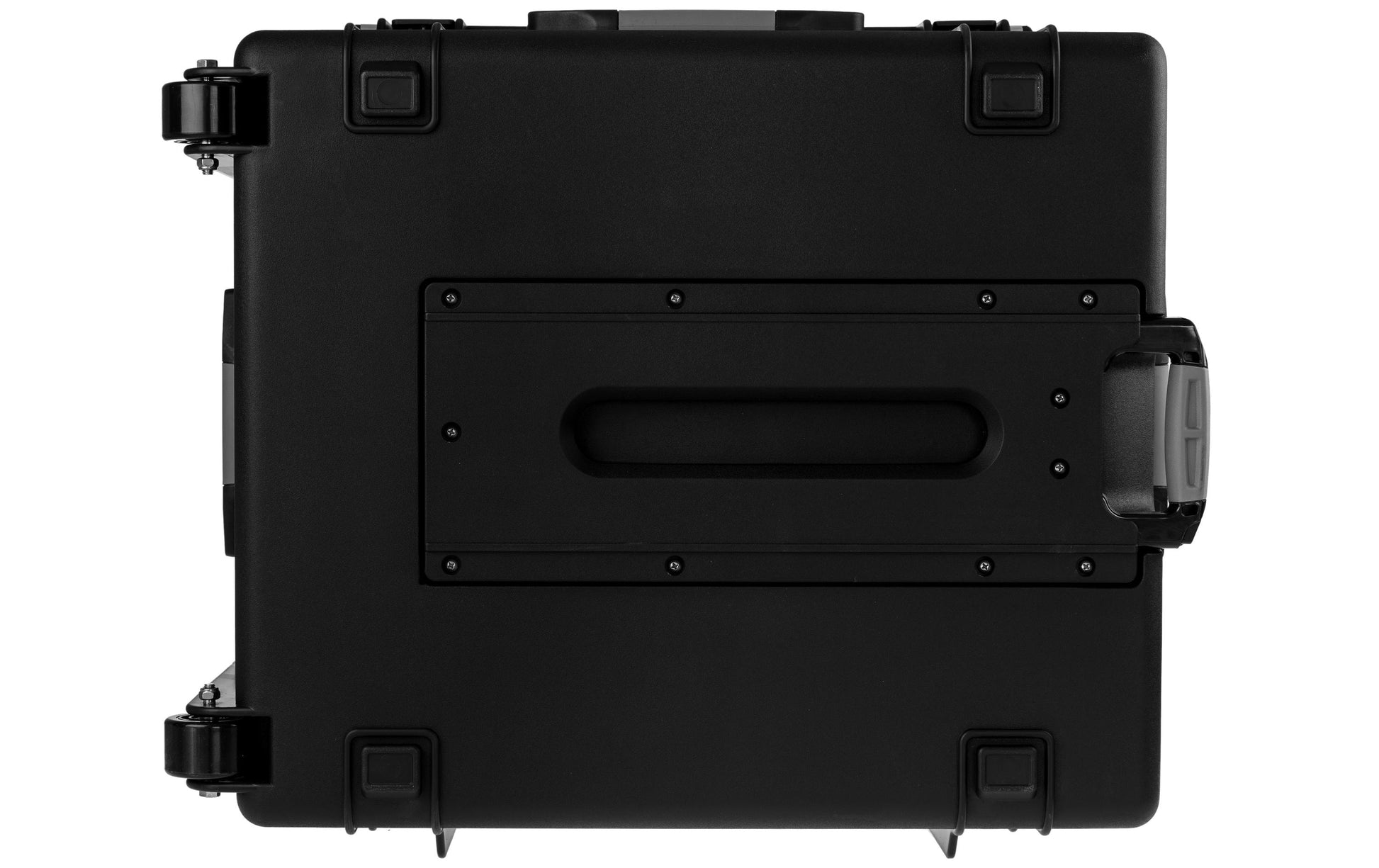 Struct D6940 – Hartschalen-Schutzkoffer, 116,8 l, 2 Rollen, PP, Schwarz, 69,4 × 40 × 59,3 cm