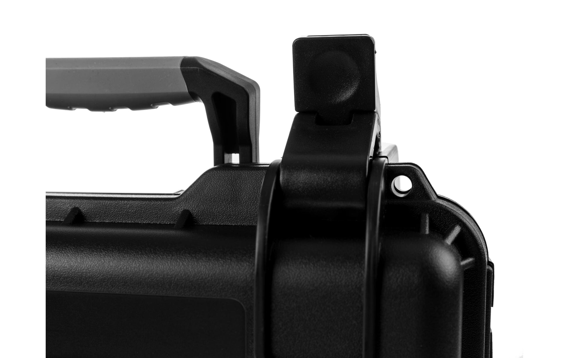 Struct D3215 Schutzkoffer 8,4 l – mit Schaumstoffeinlage, schwarz, B 318 × H 150 × T 280 mm