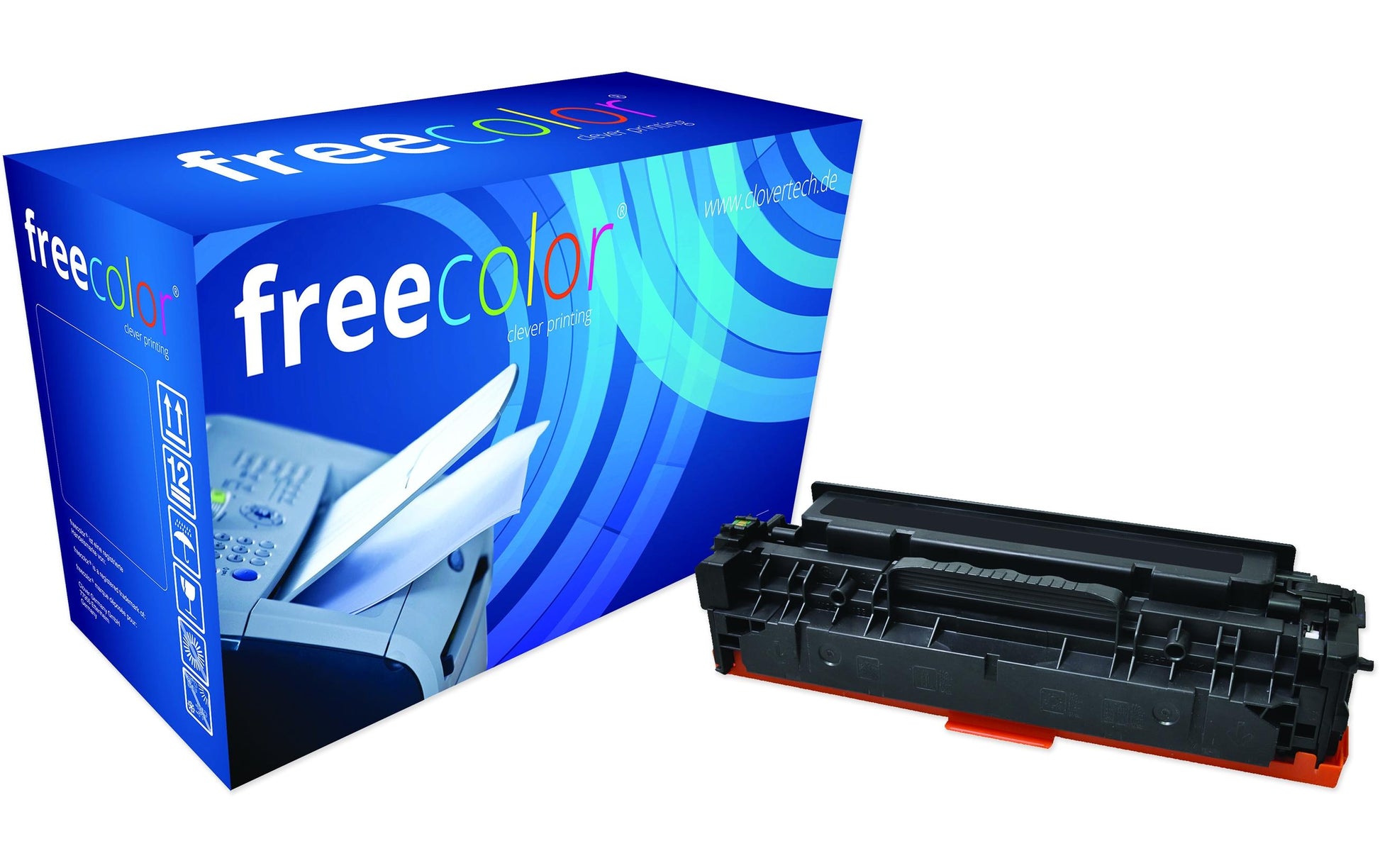 Freecolor Toner CF380 – Schwarz, 4400 Seiten – für HP Color LaserJet Pro MFP M476nw