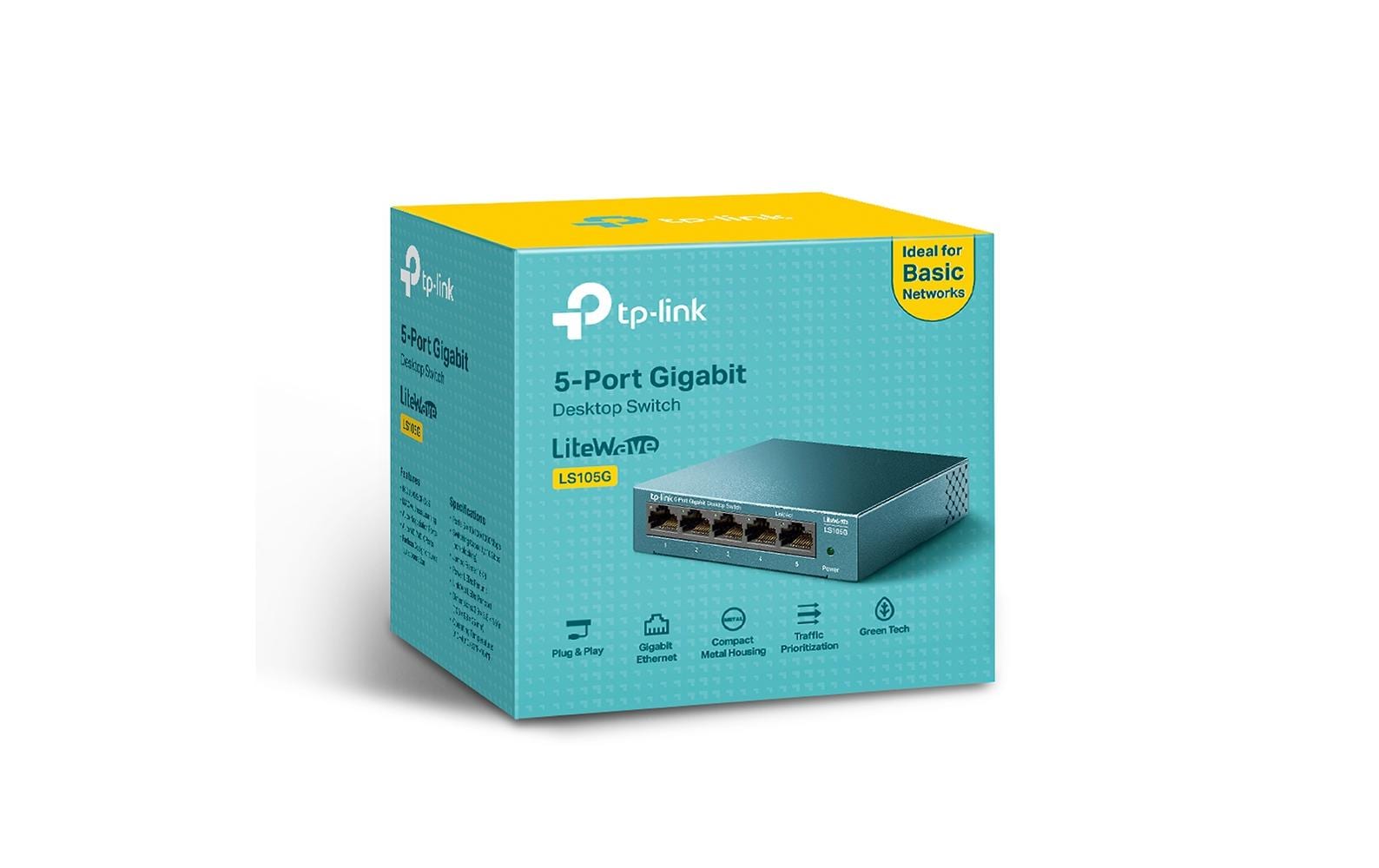 TP-Link LS105G – Switch – 5×GbE