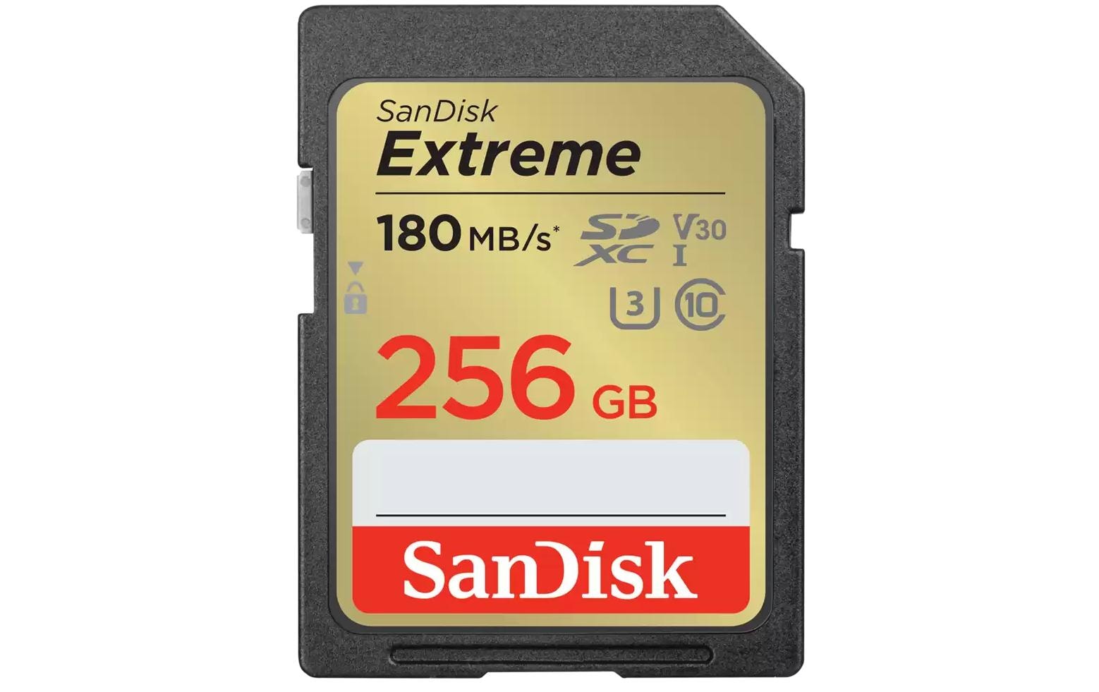 SanDisk Extreme SDSDXVV25 Speichergerät – 256 GB, SDXC, UHS-I, U3, V30