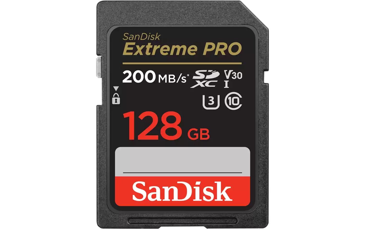 SanDisk EXTREME PRO Speichergerät – 128 GB, SDXC UHS-I, 200/90 MB/s (Lesen/Schreiben)