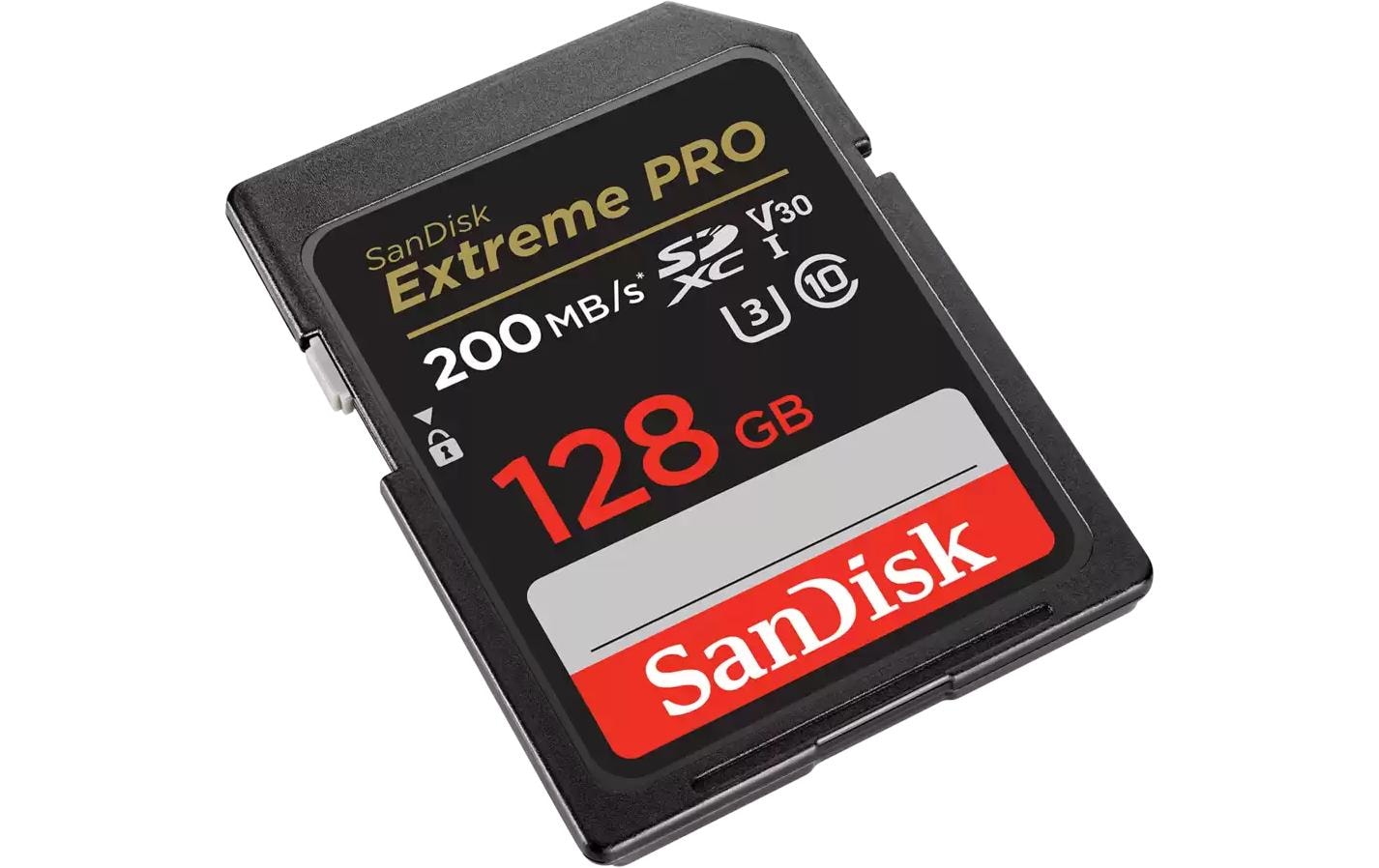 SanDisk EXTREME PRO Speichergerät – 128 GB, SDXC UHS-I, 200/90 MB/s (Lesen/Schreiben)