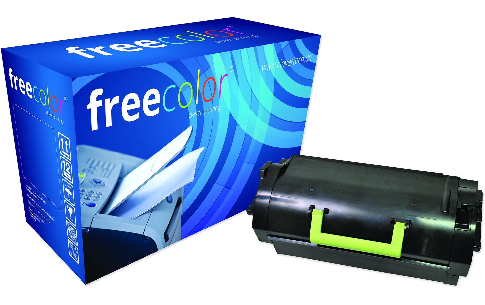 Freecolor Toner 52D2H00 – Schwarz, 25000 Seiten – für Lexmark MS 710/MS 711/MS 810 und andere